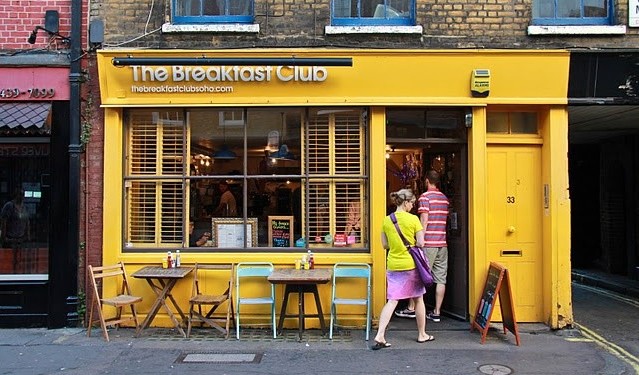 The Breakfast Club Café. Foto: Kristine Tsiknaki.