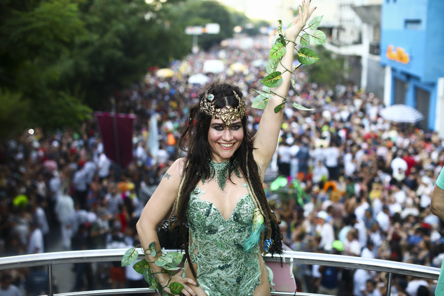"E no carnaval em São Paulo as pessoas nem se produzem, é super chato". Foto: Francio de Holanda.