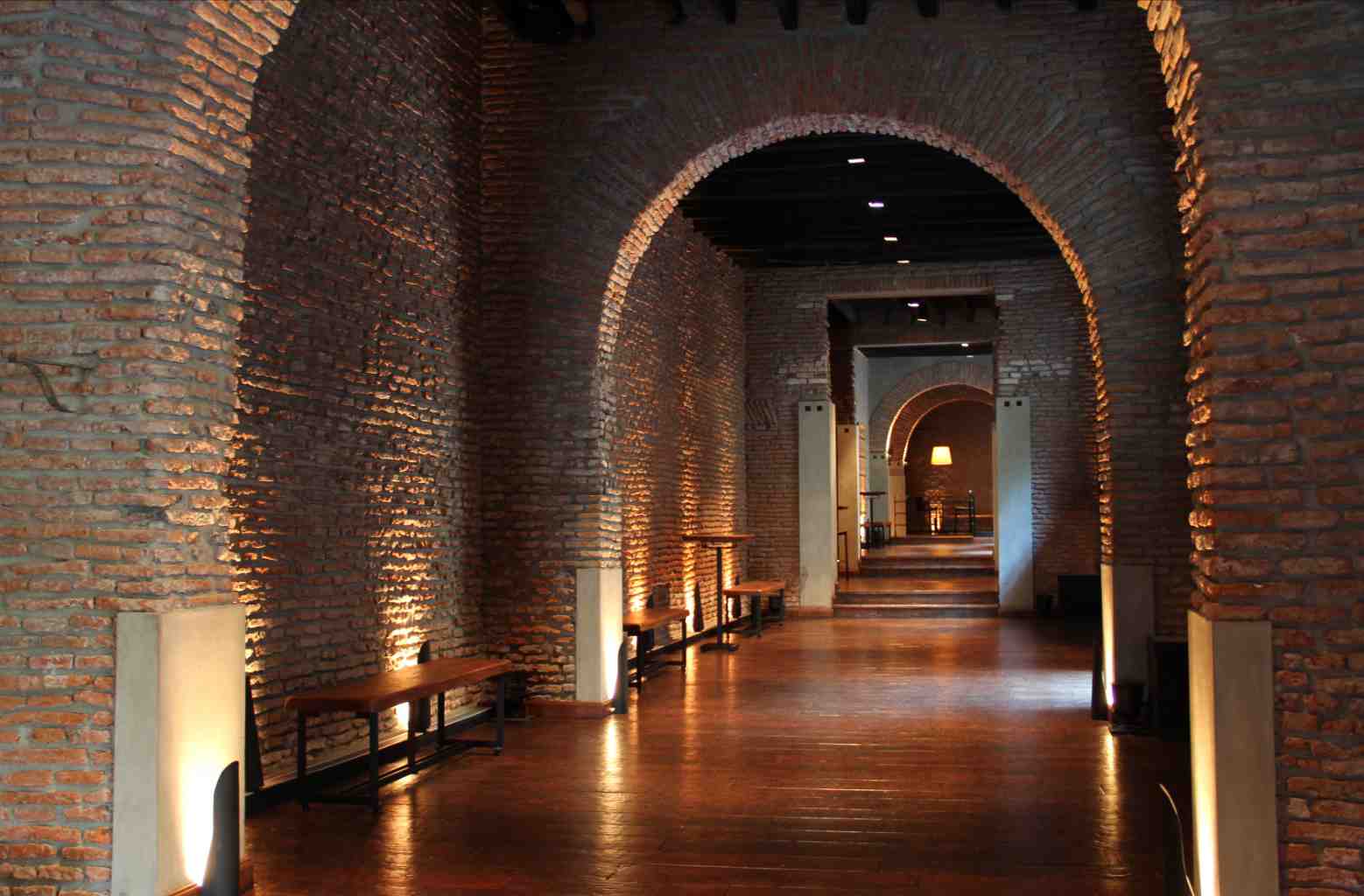 Os túneis localizados abaixo da Manzana de las Luces eram provavelmente parte de um plano muito maior. Foto: El Zanjón de Granados.