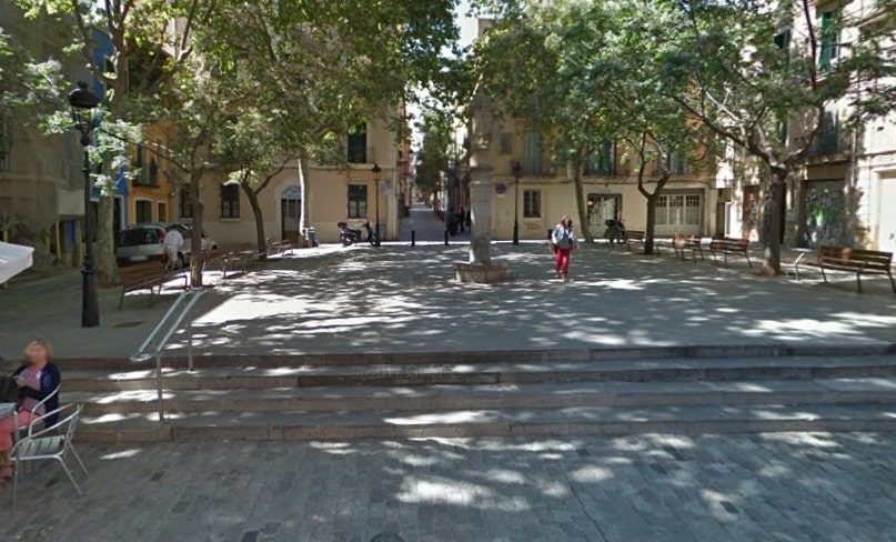 Praça de Sant Vicenç de Sarrià. Foto: Divulgação.