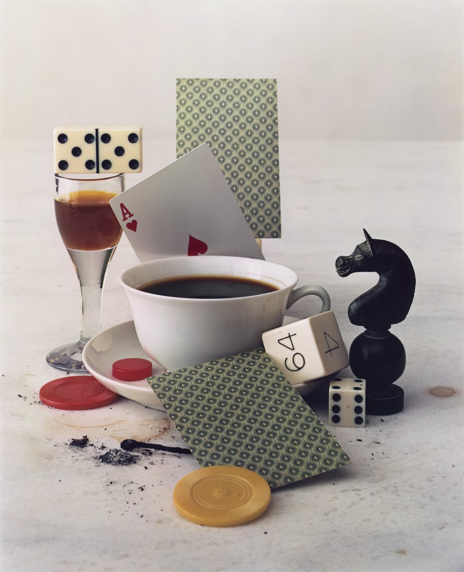 After Dinner Games. Foto: Irving Penn / IMS / Divulgação.