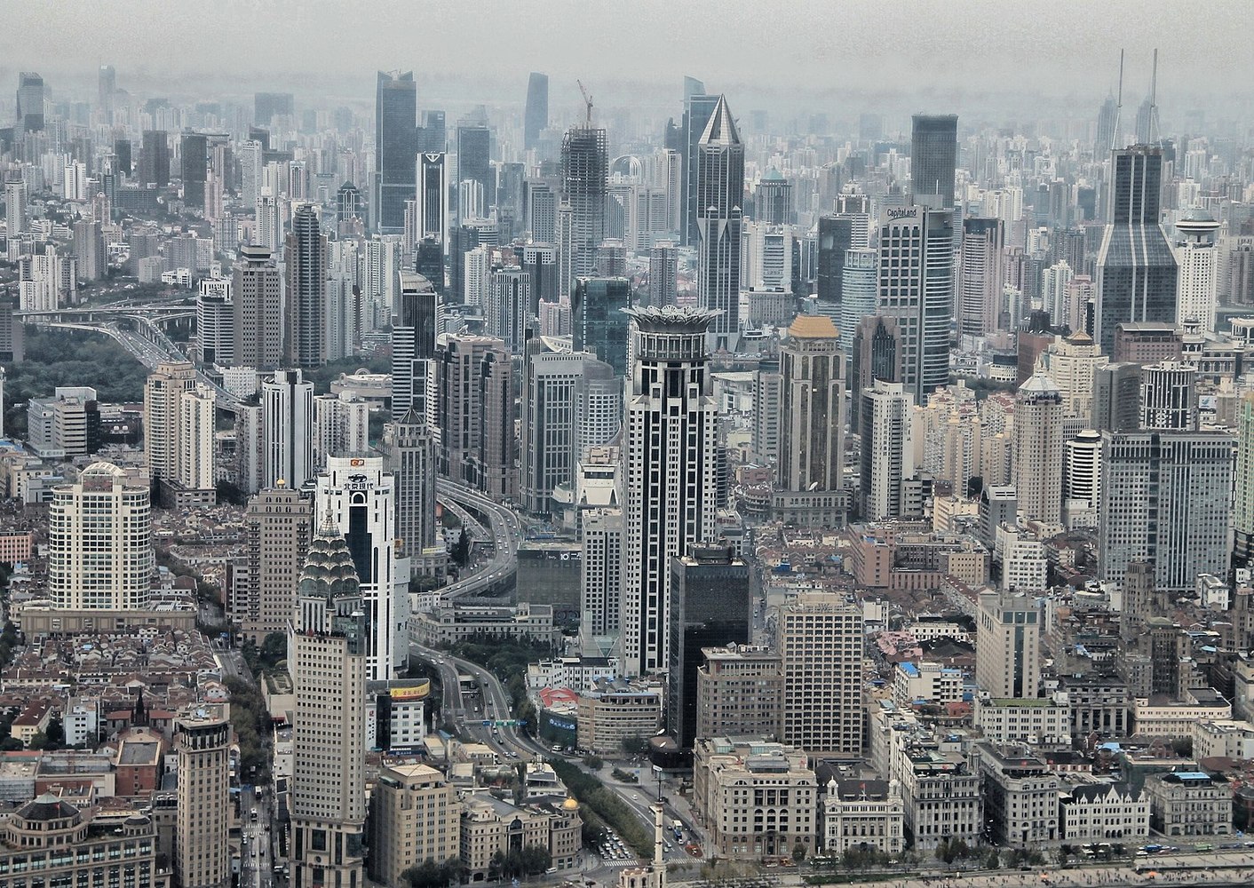 Xangai é a metrópole mais cosmopolita e moderna da China. Foto: Lujiazui Pudong.