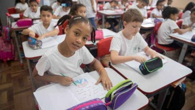 A lei imperial previa a criação de 'escolas de meninas', considerado uma novidade para a época. Foto: Secretaria de Educação do Estado de São Paulo.