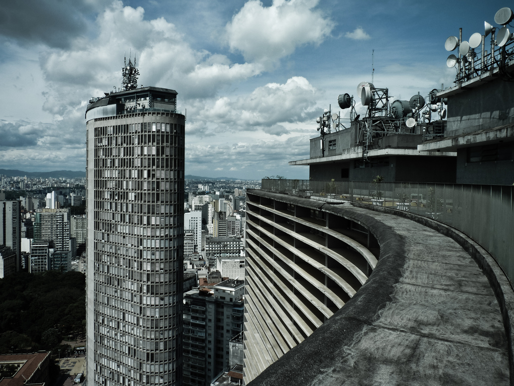Dois ícones no centro de São Paulo. Foto: Felipe Borges.