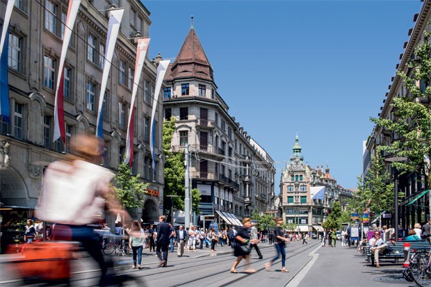 Zurique, a segunda colocada: uma cidade cara e importante centro financeiro. Foto: Getty Images.