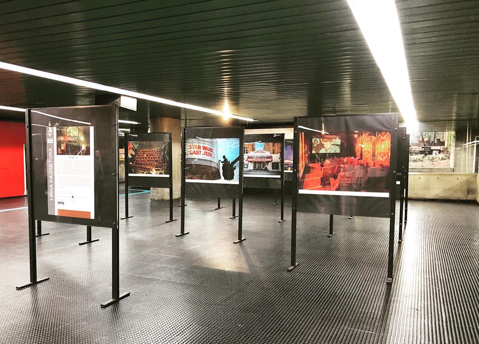 São 19 imagens, de 1,10 metro por 0,80 centímetros, feitas no Brasil, Estados Unidos e Holanda.Foto: Sérgio Poroger.