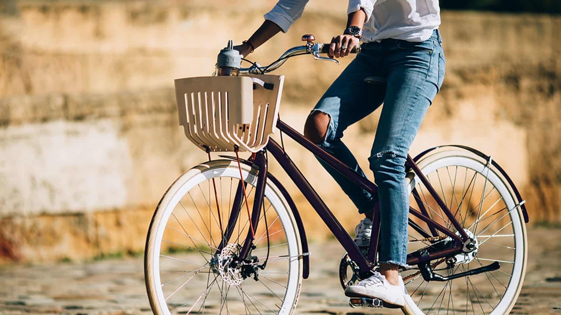 Re:cycle, bicicleta feita a partir de cápsulas Nespresso descartadas. Foto: Divulgação.