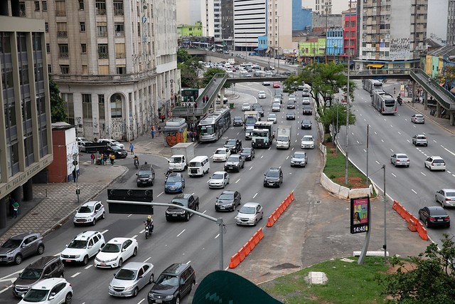 Gestão da mobilidade urbana ainda é muito limitada no Brasil. Foto: Joana Oliveira/WRI Brasil.