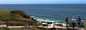 Ciclovia da costa atlântica portuguesa onde se tem a oportunidade de desfrutar das praias ensolaradas da costa oeste. Foto: AZ2 Portugal.