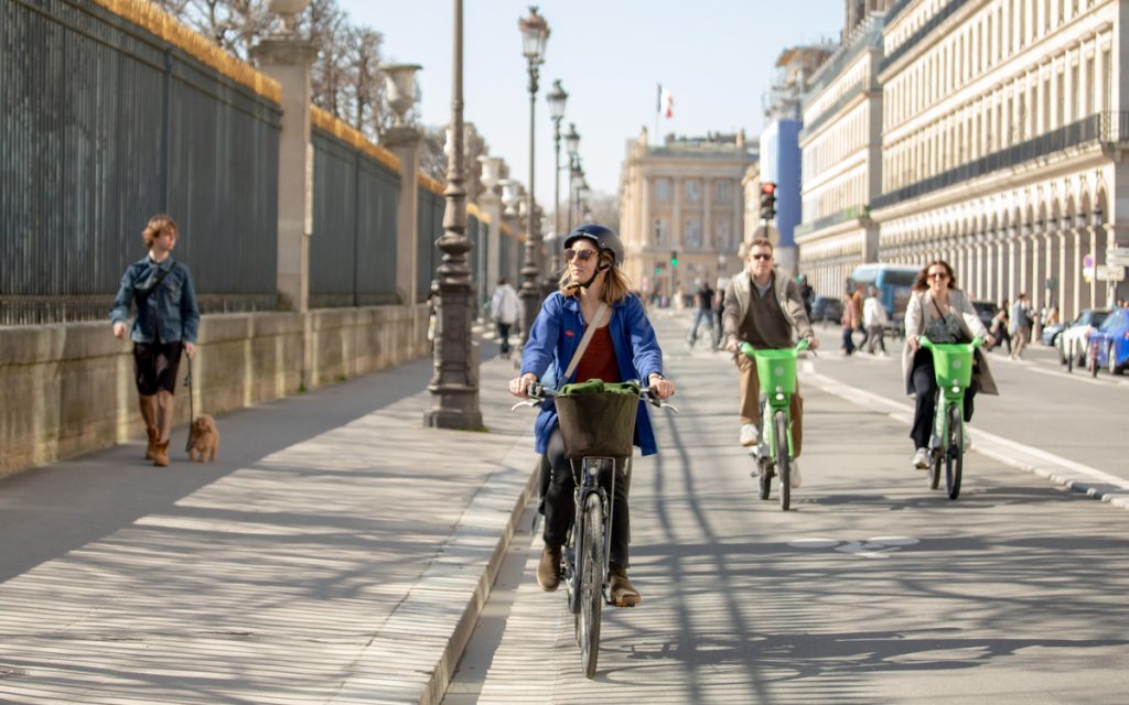 vélo rue de rivoli