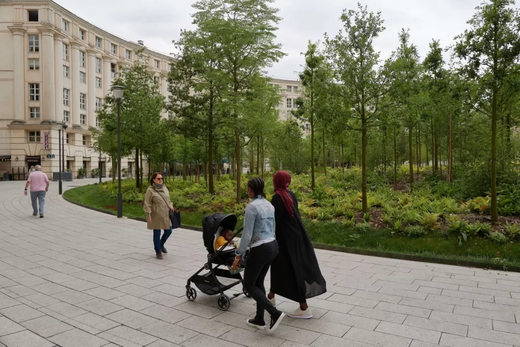 paris pedestres praca pierre crom getty images europe