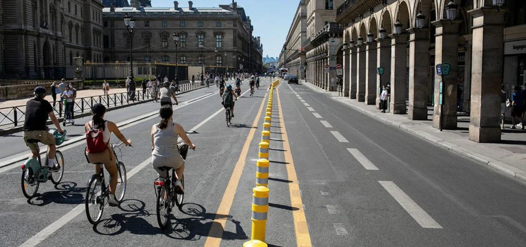 piste cyclable paris rivoli velo sans voiture